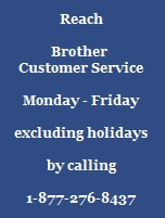 Brother Customer service image